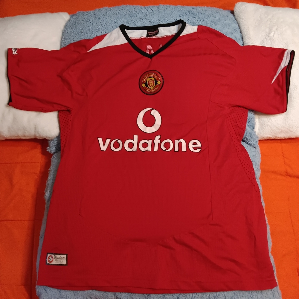 Manchester United Jersey Mens Large Ronaldo #7 Red Home football (No Ofitial) - Picture 6 of 6
